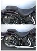 Softail Seat with Removable Drivers Backrest from C&amp;C Motorcycle Seats-pillion_softail_200rt.jpg