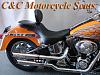 Softail Seat with Removable Drivers Backrest from C&amp;C Motorcycle Seats-softail_solo_seats_back.jpg