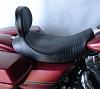 Dyna Glides, Dyna Wide Glides, Street Bobs, Fat Bobs, Super Glides Seat with Backrest-bagger_gator_seats.jpg