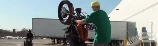 Heavy Metal, Parking Lot: Stunting on a 2008 Nightster 1200