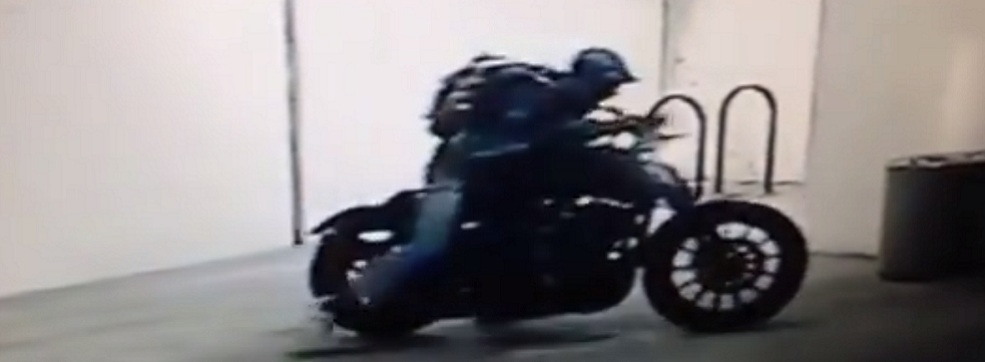 Video Shows Scumbag Stealing 2011 Sportster From Gated Garage
