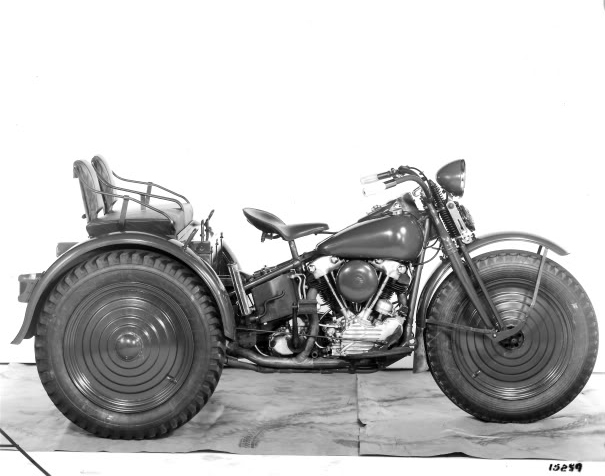 The Two Knucklehead Trikes of WWII