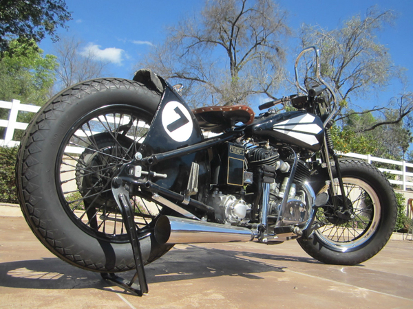 The 1932 Harley-Davidson VL of Jimmy “Daredevil” Washburn