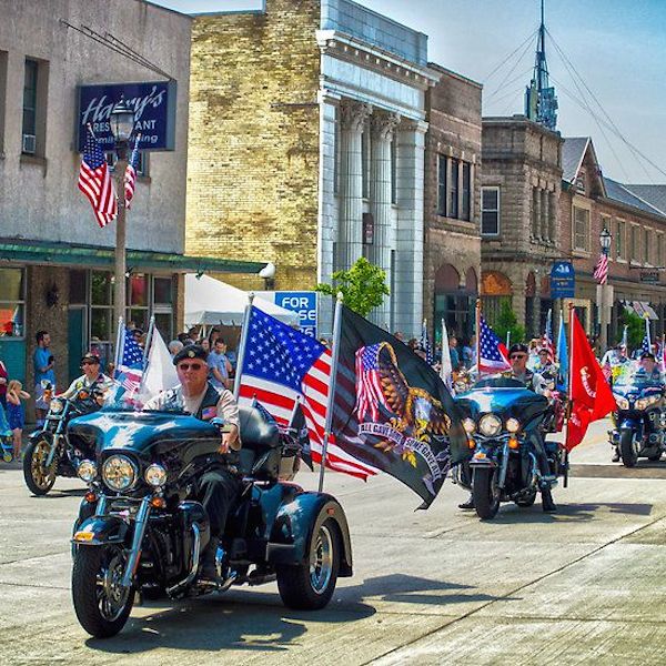 Harley Flag Ride