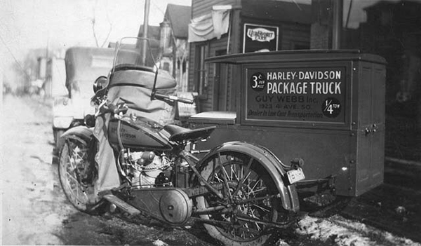 Special Delivery:  The Harley-Davidson Package Truck