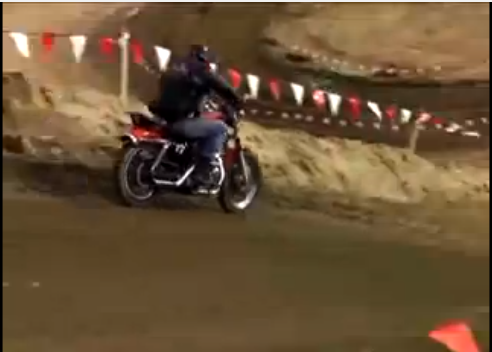 Motocross on a Sportster!