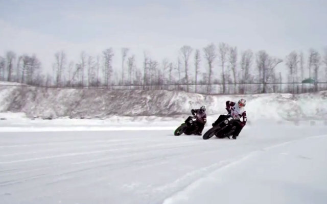 Harley-Davidson Street... On Ice!