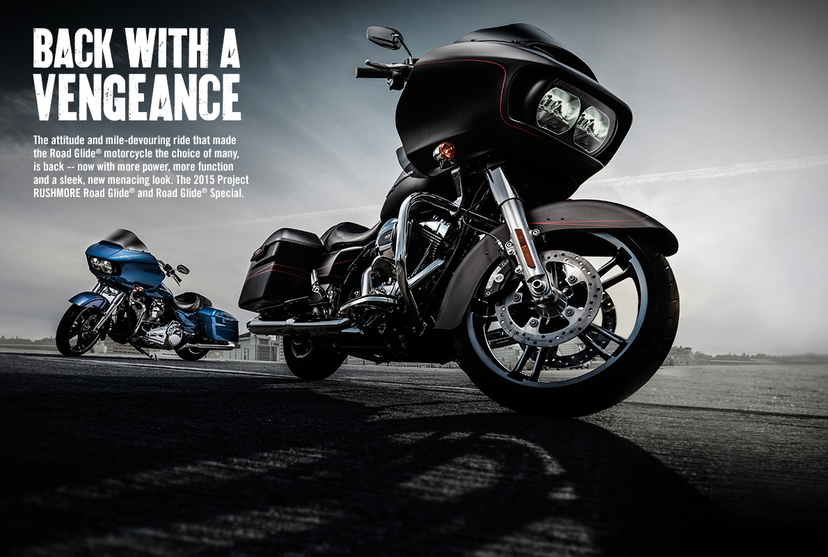 Throwback Ad: Harley-Davidson Road Glide Returns