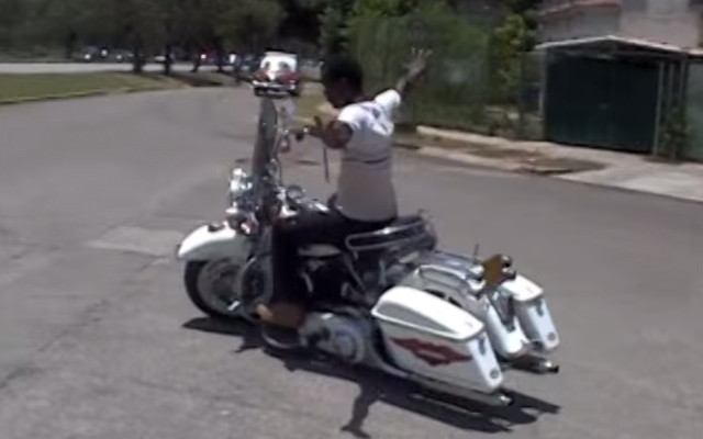 Watch Mesmerizing Harley-Davidson Stunts from Cuba