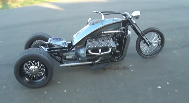 HARDLY DANGEROUS This Ford V8-Powered Trike is a Toy for Big Kids