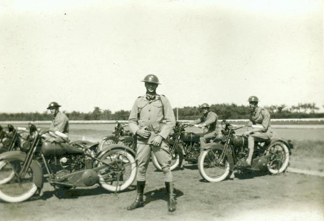1st Battalion, 6th Marines Motorcycle Corps, Tientsin, China, circa 1927