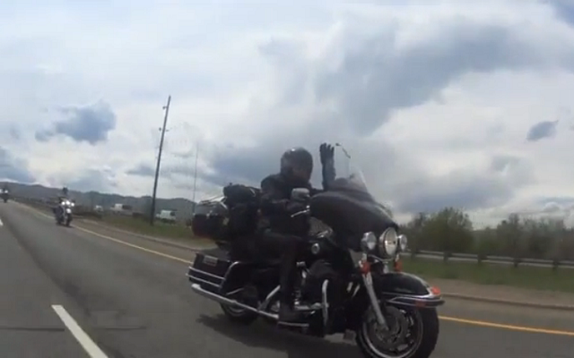 This 89-Year-Old WWII History Teacher Rides a Harley-Davidson