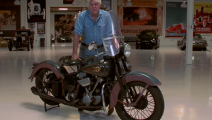 Jay Leno Gave His 1936 Harley-Davidson Knucklehead Some TLC