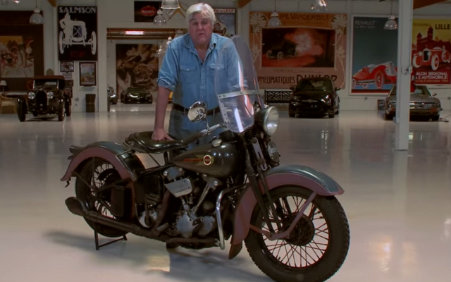 Jay Leno Gave His 1936 Harley-Davidson Knucklehead Some TLC