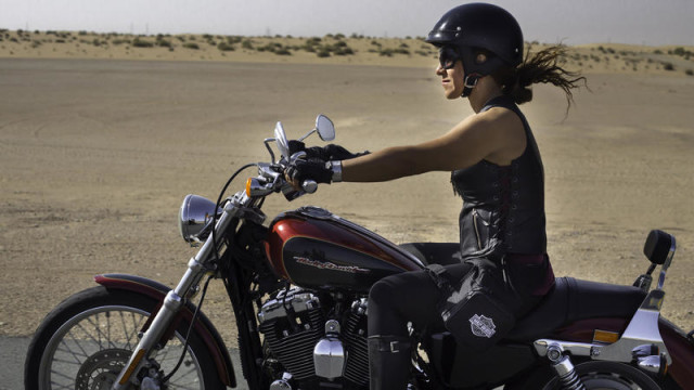 Female Harley Riders in Dubai Defy Arab Archetype