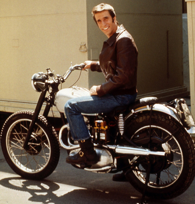 Ayyy! Fonzie’s Motorcycle to Jump Shark and Auction Block