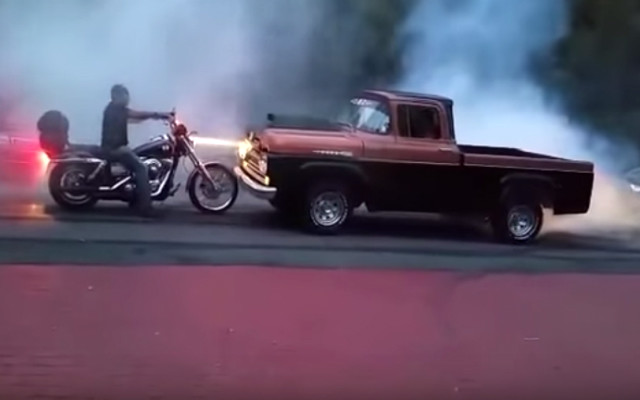Harley-Davidson and Old School Ford Faceoff!