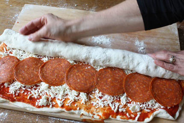 Camp Food – Pizza Roll