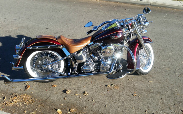 A 2015 Harley-Davidson Softail Deluxe Build