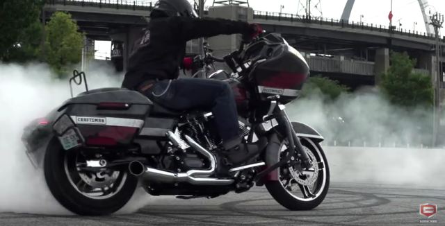 Harley-Davidson Stunts by Ill Conduct!