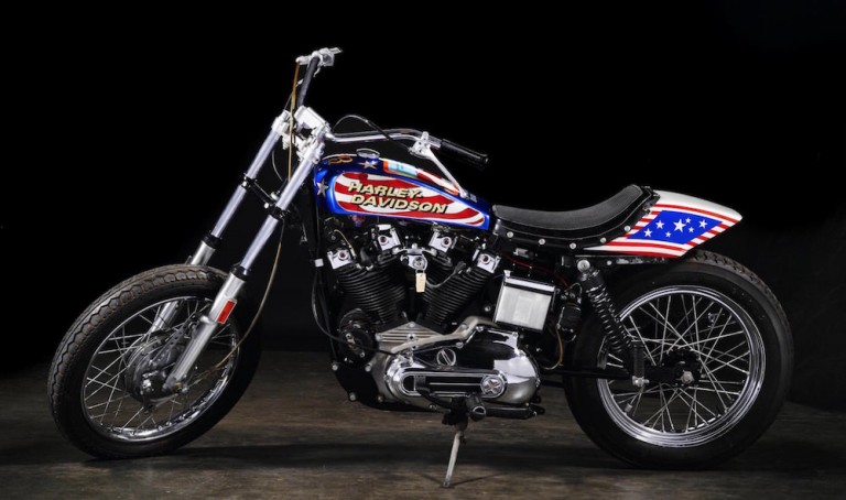 Bonham's To Sell Evel Knievel's HD XL1000