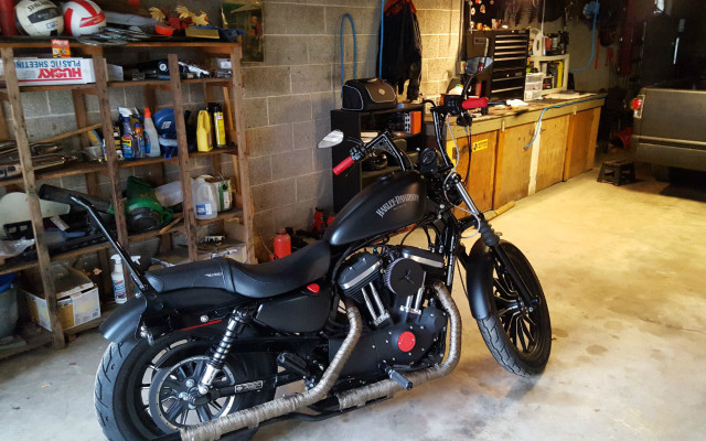 A 2015 Harley-Davidson Sportster Iron 883 Build