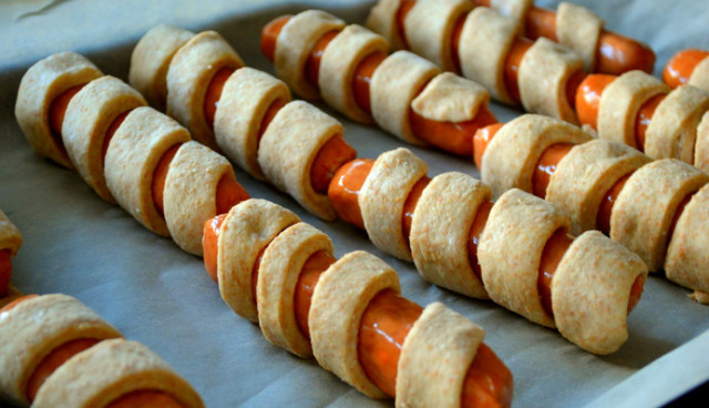Camp Foods – Sausage and Dough on a Stick