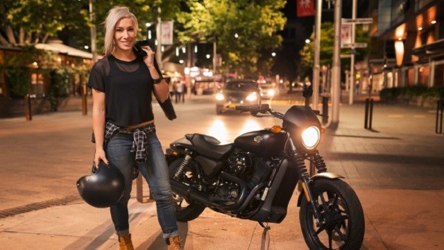 HARDLY DANGEROUS When This BMX Champion Rides a Motorcycle, She Rides a Harley-Davidson