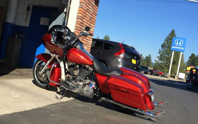A 2013 Harley-Davidson Road Glide Vicla Build
