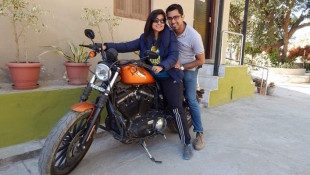 Coolest Wife in the World Buys Husband a Harley-Davidson