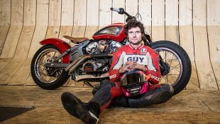 Crazy Brit Guy Martin Breaks World Record on Wall of Death