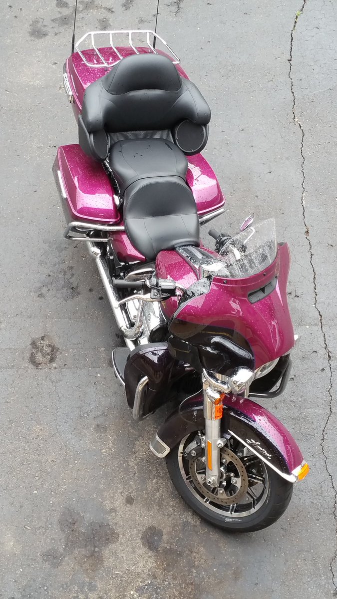 PURPLE REIGN: 11 States in 10 Days on a Harley-Davidson Ultra Limited