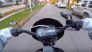 Tuesday Stunts – Harley Wheelie Crash