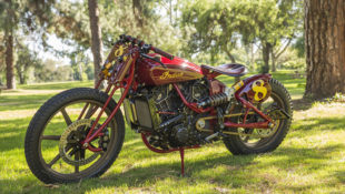 Roland Sands Honors the Scout’s Racing Pedigree