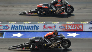 Harley-Davidson Rockets to Victory in NHRA Pro Stock Motorcycle Races in Ohio