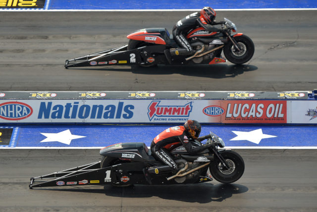 Harley-Davidson Rockets to Victory in NHRA Pro Stock Motorcycle Races in Ohio