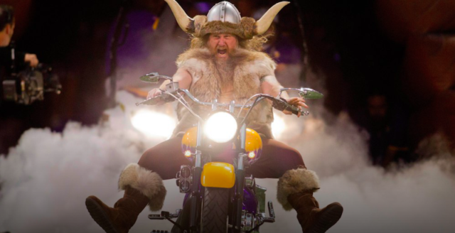 Vikings Fan? Ragnar’s Minnesota Purple Harley is Up for Sale!