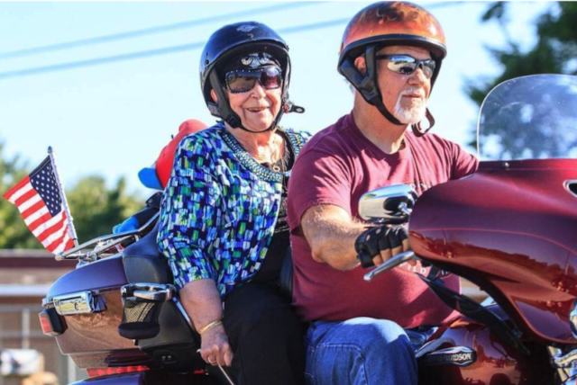 Adorable Grandma Gets a 90th Birthday Harley-Davidson Ride