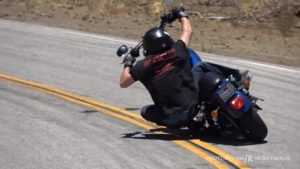 Leaning Into It: Harley-Davidsons Stunt on Mulholland