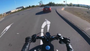 Potty-Mouthed Harley-Davidson Rider Taken Down by His Mom!
