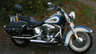 MY RIDE! A 2001 H-D Heritage Softail