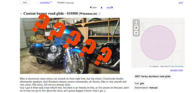 Craigslist: If It Sounds Too Good to Be True, It Probably Is