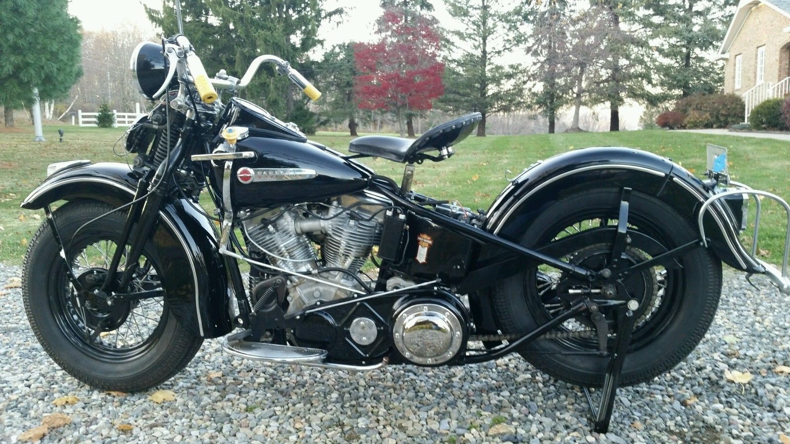 1948 Panhead Is an All Original  Survivor Harley  Davidson  