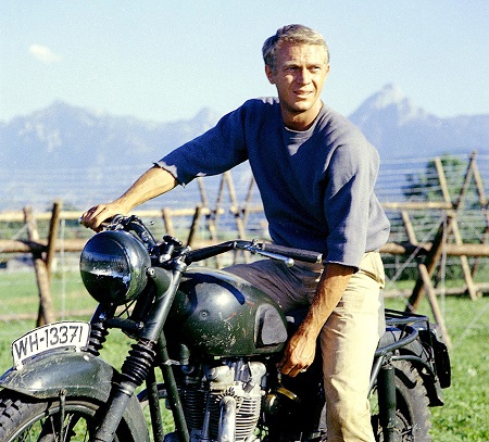 Steve McQueen's Harley Up for Auction