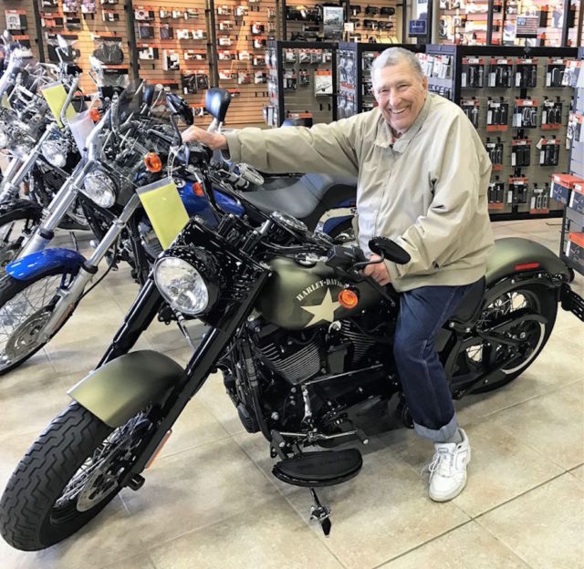 Road Trippin’: Retired U.S. Vet Tours Harley Dealership