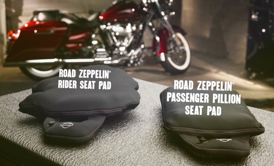 Zeppelin Rules Harley S Road Seat Pads Cure A Sore Ride Davidson Forums - Adding Gel Pad To Motorcycle Seat