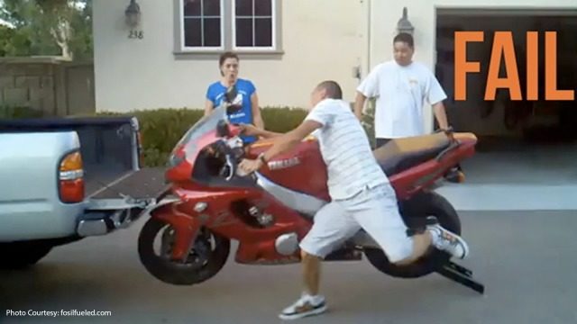 10 Funny Bike Loading Fails