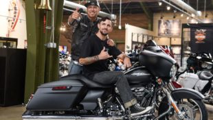 Harley-Davidson, Wounded Warrior & Adam Sandoval Team Up
