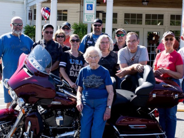 93-Year-Old Motorcycle Ride