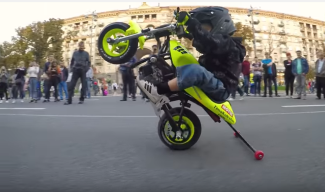 Four-Year-Old Biker Will Make You Feel Inferior (Video)